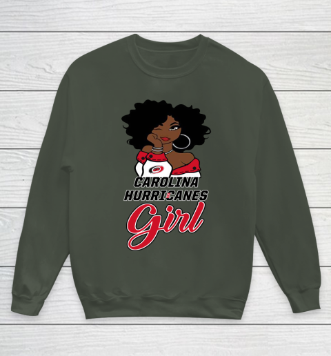 Carolina Hurricanes Girl NHL Youth Sweatshirt 10