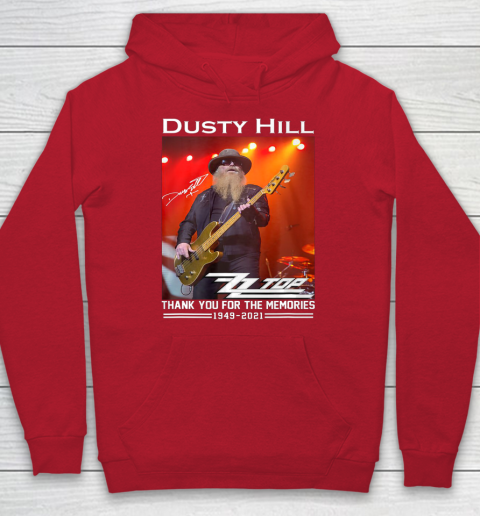 Dusty Hill Thank You For Memories Hoodie 7
