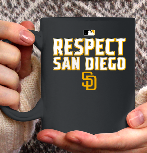 Respect San Diego Padres Ceramic Mug 11oz