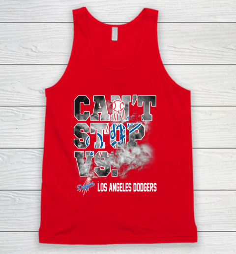 MLB Los Angeles Dodgers Baseball Can't Stop Vs Dodgers Tank Top 5