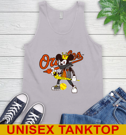 Baltimore Orioles MLB Baseball Mickey Peace Sign Sports Tank Top 4