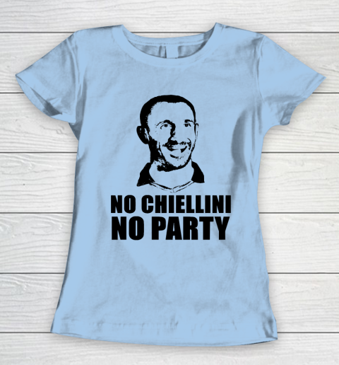 No Chiellini, No Party Italia Champion Euro Player Women's T-Shirt 4