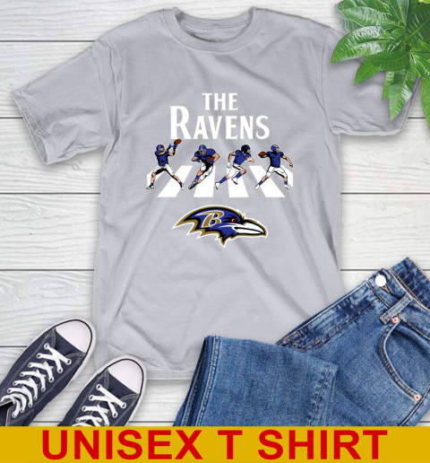 NFL Football Baltimore Ravens The Beatles Rock Band Shirt T-Shirt 5