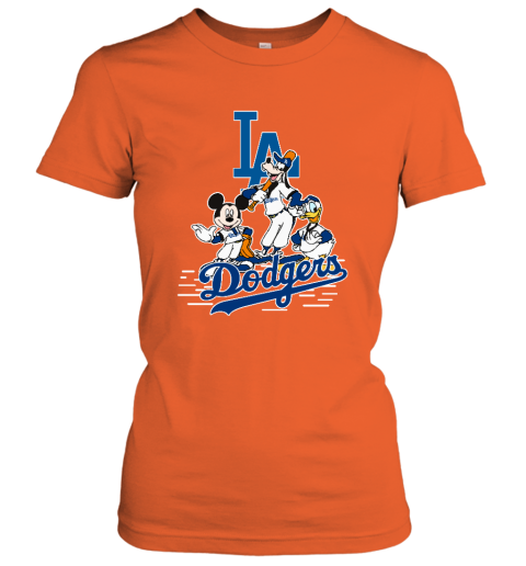 Los Angeles Dodgers Mickey Mouse Donald Duck Goofy - Rookbrand