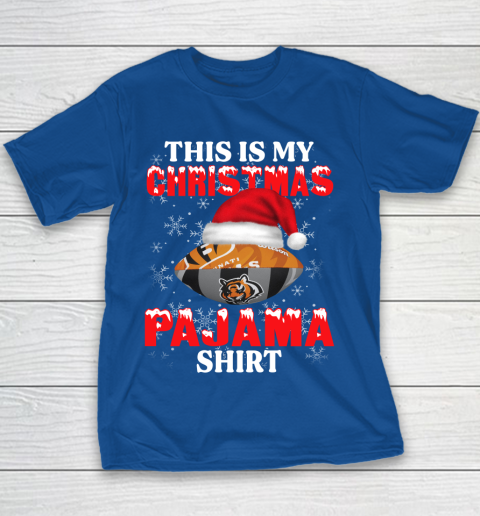 Cincinnati Bengals This Is My Christmas Pajama Shirt NFL Youth T-Shirt 6