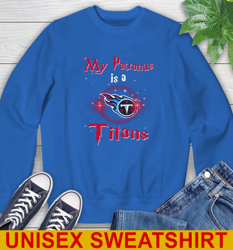 NFL Football Harry Potter My Patronus Is A Tennessee Titans Sweatshirt 12 NFL Football Harry Potter My Patronus Is A Tennessee Titans Sweatshirt - Image 12