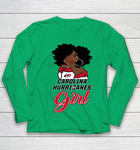 Carolina Hurricanes Girl NHL Youth Long Sleeve 6