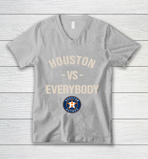 Houston Astros Vs Everybody Women's V-Neck T-Shirt