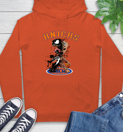 NBA New York Knicks Basketball Venom Groot Guardians Of The Galaxy Hoodie 5