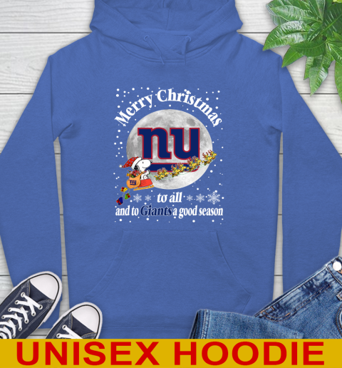 New York Giants Merry Christmas To All And To Giants A Good Season NFL Football Sports Hoodie 9
