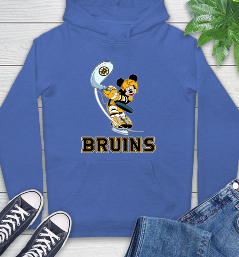 NHL Hockey Boston Bruins Cheerful Mickey Mouse Shirt Hoodie 9