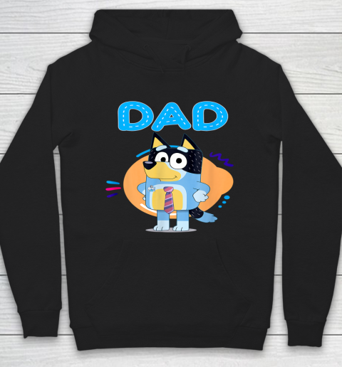 Dad Family Blueys Blueys love Dad Hoodie