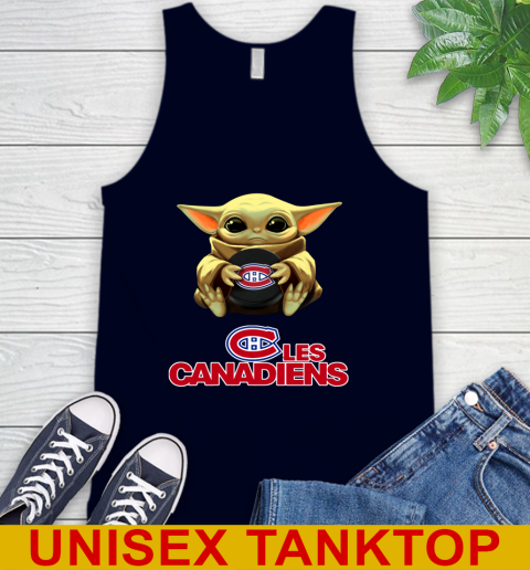 NHL Hockey Montreal Canadiens Star Wars Baby Yoda Shirt 72