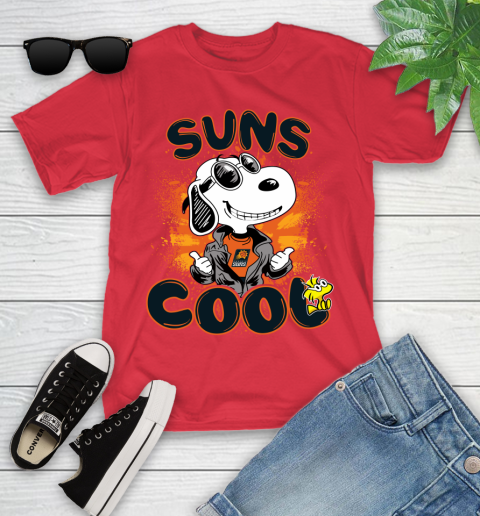 NBA Basketball Phoenix Suns Cool Snoopy Shirt Youth T-Shirt 11
