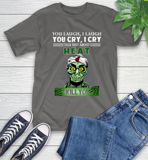 NBA Talk Shit About Miami Heat I Kill You Achmed The Dead Terrorist Jeffrey Dunham Basketball T-Shirt 10