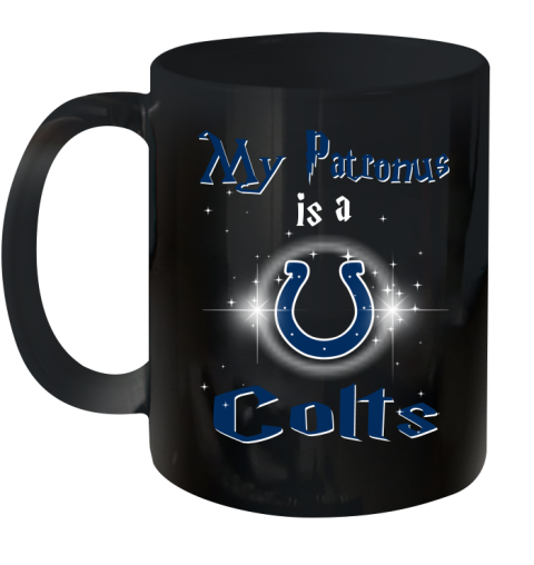 NFL Football Harry Potter My Patronus Is A Indianapolis Colts Ceramic Mug 11oz