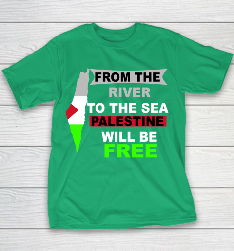 From The River To The Sea Palestine Will Be Free Shirt Youth T-Shirt 3