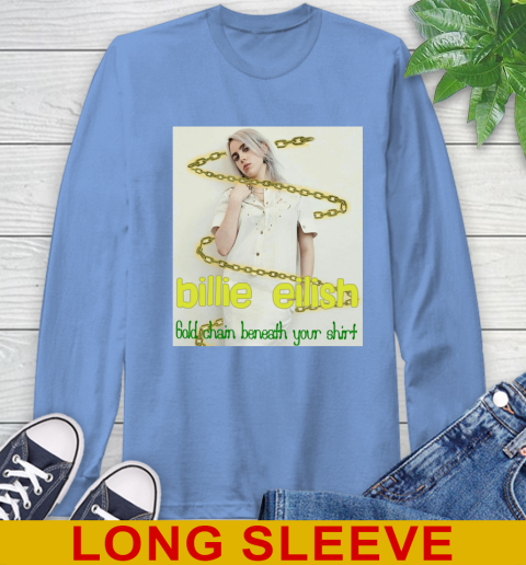 Billie Eilish Gold Chain Beneath Your Shirt 217