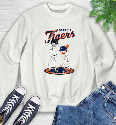 MLB Detroit Tigers Rick And Morty Baseball 25