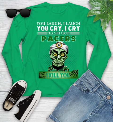 NBA Talk Shit About Indiana Pacers I Kill You Achmed The Dead Terrorist Jeffrey Dunham Basketball Youth Long Sleeve 7
