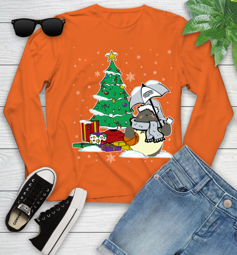 San Antonio Spurs NBA Basketball Cute Tonari No Totoro Christmas Sports Youth Long Sleeve 3