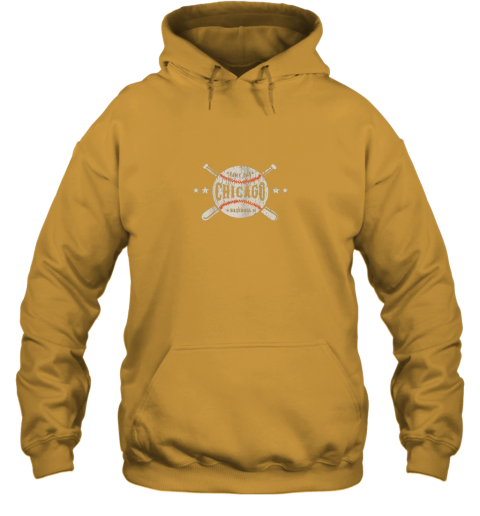 g92i chicago illinois il shirt vintage baseball graphic hoodie 23 front gold