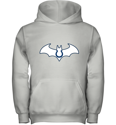 We Are The Indianapolis Colts Batman NFL Mashup Youth Hoodie