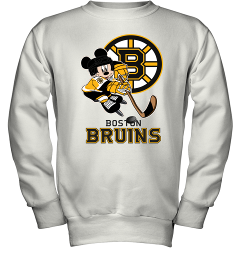 Boston Bruins Disney Mickey Mouse Logo Shirt, hoodie, longsleeve