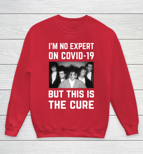 The Cure Tshirt Im No Expert On Covid 19 But This Is The Cure Youth Sweatshirt 7
