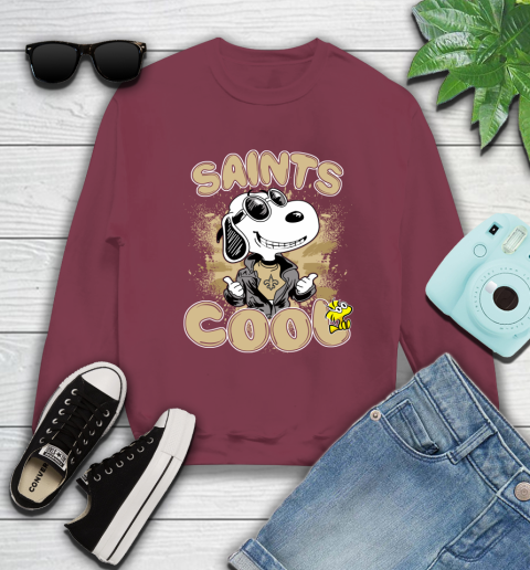 NFL Football New Orleans Saints Cool Snoopy Shirt Sweatshirt 5