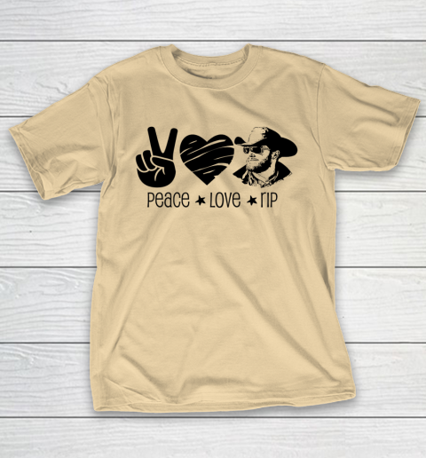Rip Wheeler Shirt Peace Love Rip T-Shirt 5