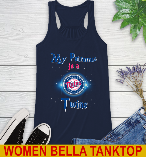 MLB Baseball Harry Potter My Patronus Is A Minnesota Twins Racerback Tank 9