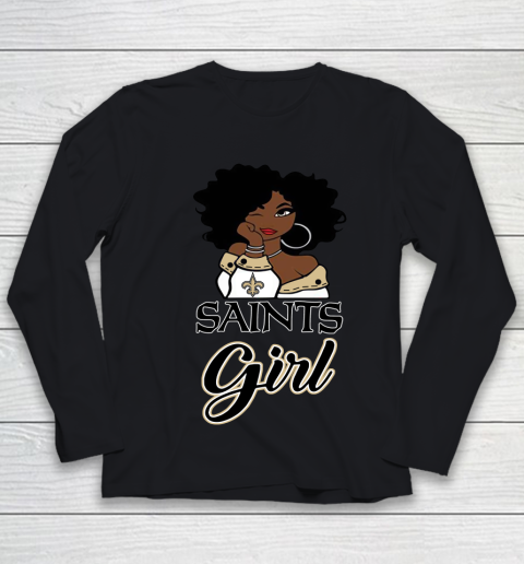 New Orleans Saints Girl NFL Youth Long Sleeve