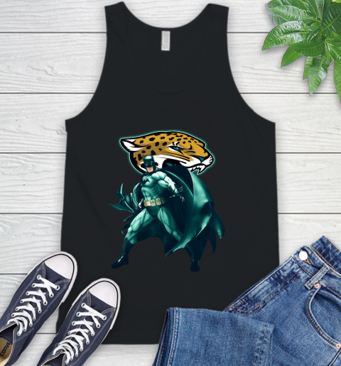 NFL Batman Football Sports Jacksonville Jaguars Tank Top 2