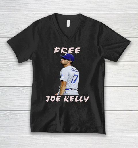 Free Joe Kelly Shirt V-Neck T-Shirt