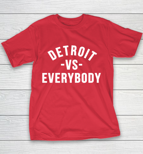 Detroit Vs Everybody Youth T-Shirt 7