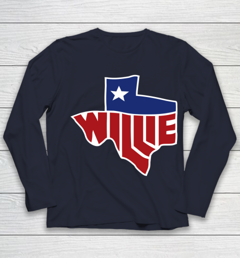 Willie Nelson shirt Willie's Texas Youth Long Sleeve 2