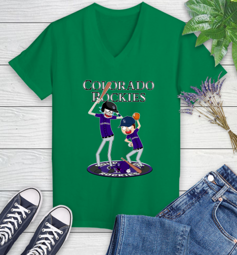 MLB Colorado Rockies Rick And Morty Baseball 81