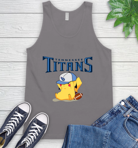 NFL Pikachu Football Tennessee Titans Tank Top 7