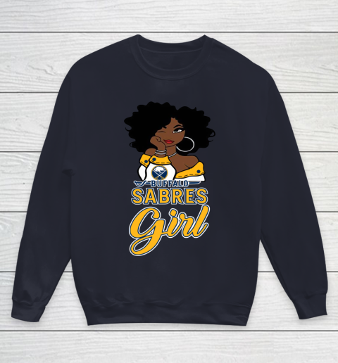 Buffalo Sabres Girl NHL Youth Sweatshirt 3