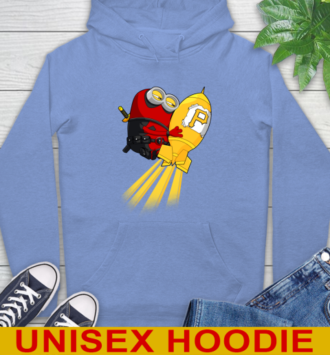 MLB Baseball Pittsburgh Pirates Deadpool Minion Marvel Shirt Hoodie 11