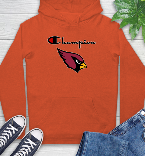NFL Football Arizona Cardinals Champion Shirt Hoodie 3