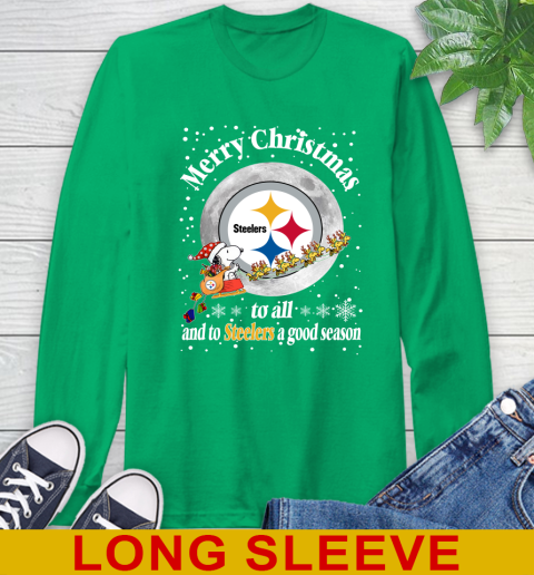 Pittsburgh Steelers Merry Christmas To All And To Steelers A Good Season NFL Football Sports Long Sleeve T-Shirt 8
