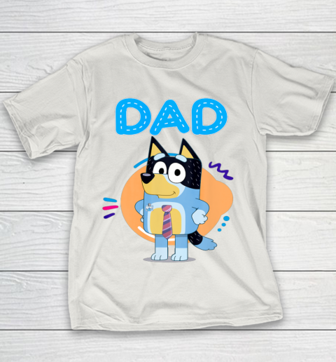 Bluey Dad Lover Forever Father's Day Youth T-Shirt 11