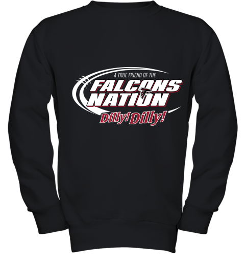 A True Friend Of The Falcons Nation Youth Sweatshirt