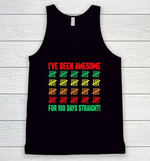 100 Days of School Shirt Kids 100th Day of School Tank Top