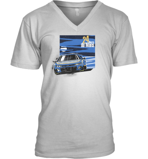 24 Heures Du Mans V-Neck T-Shirt