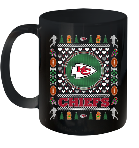 Kansas City Chiefs Merry Christmas NFL Football Loyal Fan Ceramic Mug 11oz