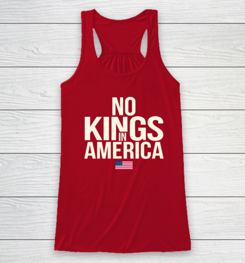 No Kings In America Racerback Tank 3