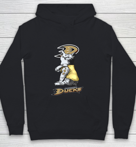 NHL My Cat Loves Anaheim Ducks Hockey Youth Hoodie
